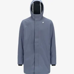 Discount K-Way MARLYN BONDED Greybluea-blued