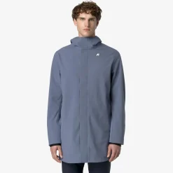 Discount K-Way MARLYN BONDED Greybluea-blued