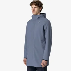 Discount K-Way MARLYN BONDED Greybluea-blued