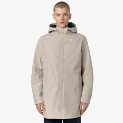 Discount K-Way MARLYN BONDED Beigeg-blued