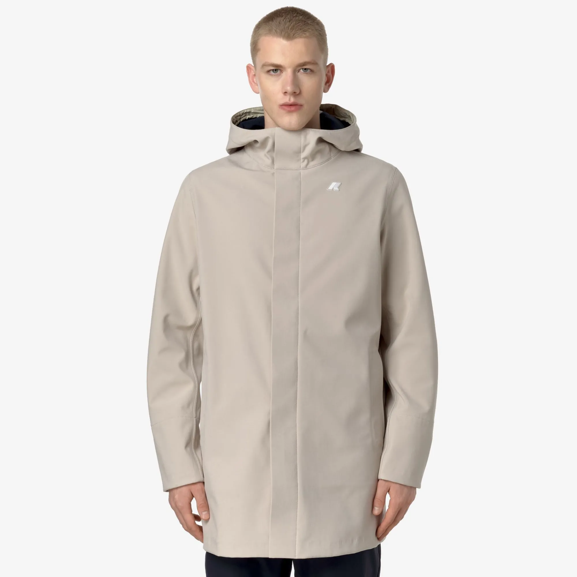 Discount K-Way MARLYN BONDED Beigeg-blued