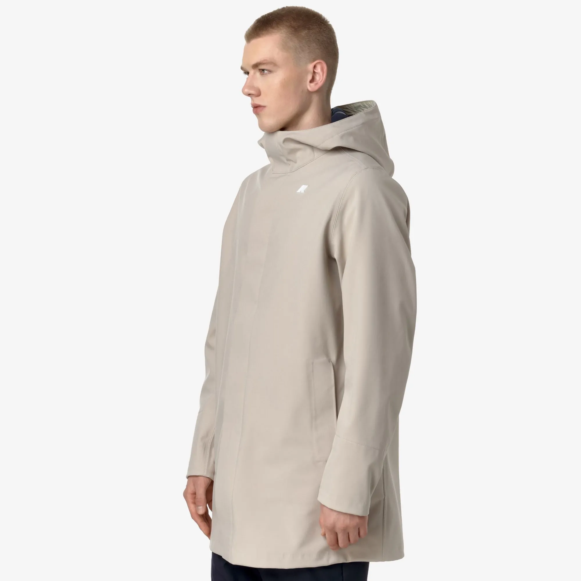 Discount K-Way MARLYN BONDED Beigeg-blued