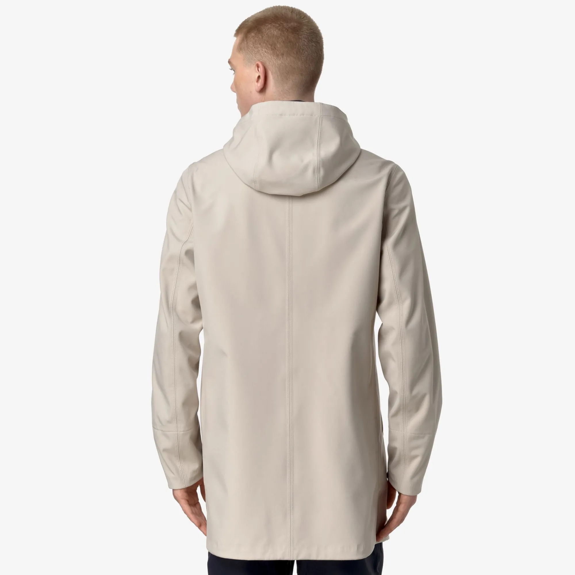 Discount K-Way MARLYN BONDED Beigeg-blued