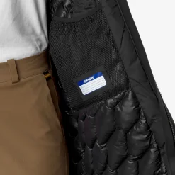 Hot K-Way MATHIEL BONDED PADDED Blackpure