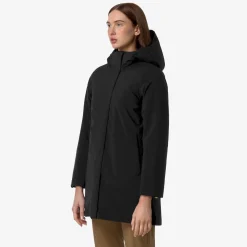 Hot K-Way MATHIEL BONDED PADDED Blackpure