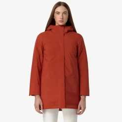 K-Way MATHIEL BONDED PADDED Redpompeian