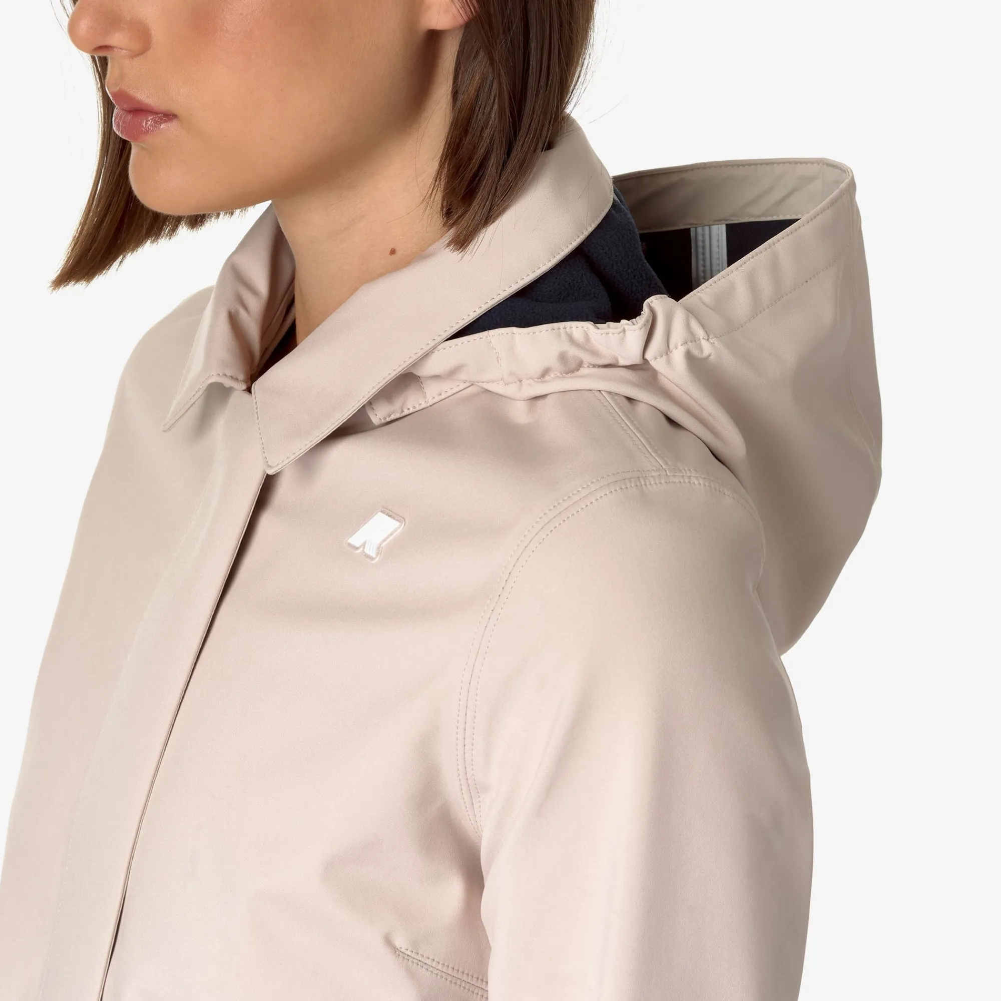 Sale K-Way MATHY BONDED Pinkt-blued