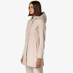 Sale K-Way MATHY BONDED Pinkt-blued