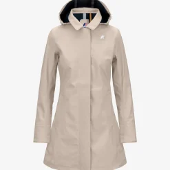 K-Way MATHY BONDED Beigeg-blued