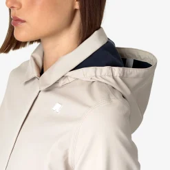 K-Way MATHY BONDED Beigeg-blued