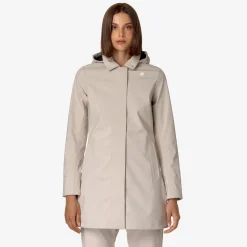 K-Way MATHY BONDED Beigeg-blued