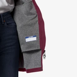 Hot K-Way MATHY BONDED JERSEY Reddk