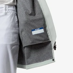 K-Way MATHY BONDED JERSEY Greysage