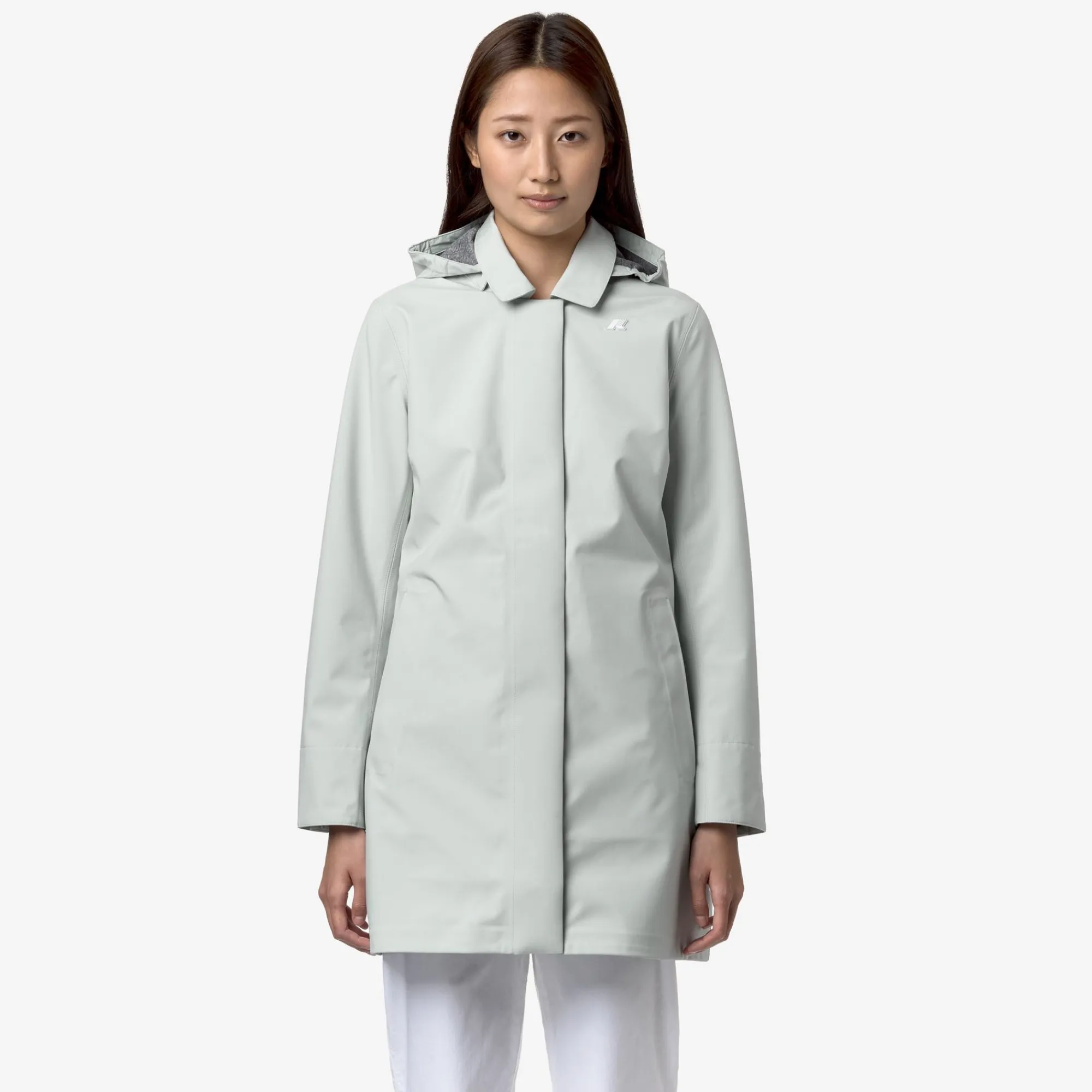 K-Way MATHY BONDED JERSEY Greysage