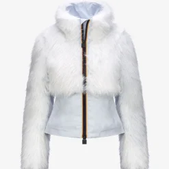 K-Way MEL ECO FUR BONDED Greylilla-blackash