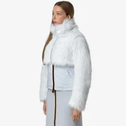 K-Way MEL ECO FUR BONDED Greylilla-blackash