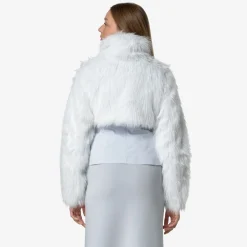 K-Way MEL ECO FUR BONDED Greylilla-blackash