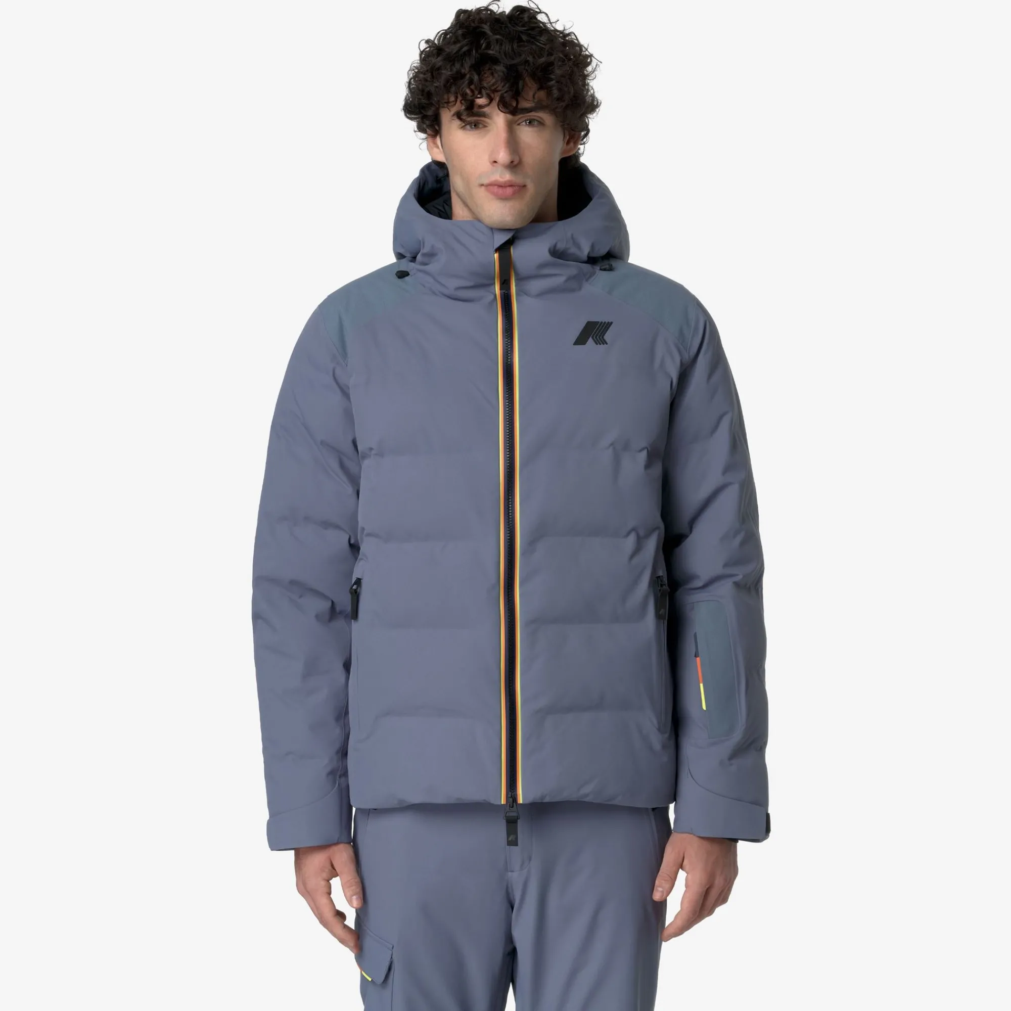 Discount K-Way MERIBEL Greyblueavio