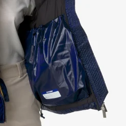 Hot K-Way NINEV CRYSTAL CHINTZ THERMO HEAVY Bluedepthchintz