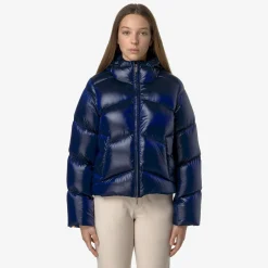 Hot K-Way NINEV CRYSTAL CHINTZ THERMO HEAVY Bluedepthchintz