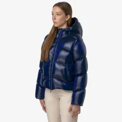 Hot K-Way NINEV CRYSTAL CHINTZ THERMO HEAVY Bluedepthchintz