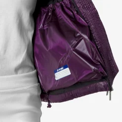 Discount K-Way NINEV CRYSTAL CHINTZ THERMO HEAVY Violetdkpurplechintz