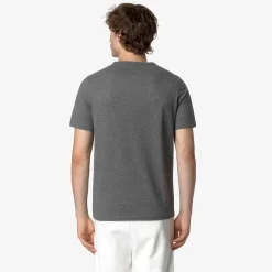 Clearance K-Way ODOM JS PEACH LETTERING Greymdmel