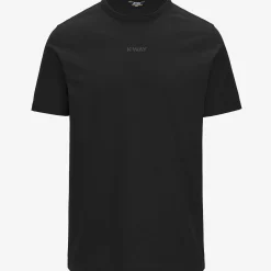 K-Way ODOM JS PEACH LETTERING Blackpure