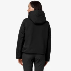 Online K-Way OLGA TWILL FUR Blackpure-natural