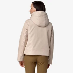 New K-Way OLGA TWILL FUR Pinktint-natural