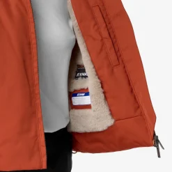 Best K-Way OLGA TWILL FUR Redpompeian-natural
