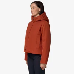 Best K-Way OLGA TWILL FUR Redpompeian-natural