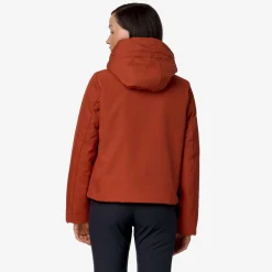 Best K-Way OLGA TWILL FUR Redpompeian-natural