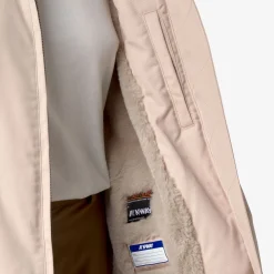 Best K-Way OLLER TWILL FUR Pinktint-natural