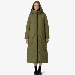 Discount K-Way ORLEN VELVET THERMO REVERSIBLE Greenwinter