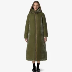 Discount K-Way ORLEN VELVET THERMO REVERSIBLE Greenwinter