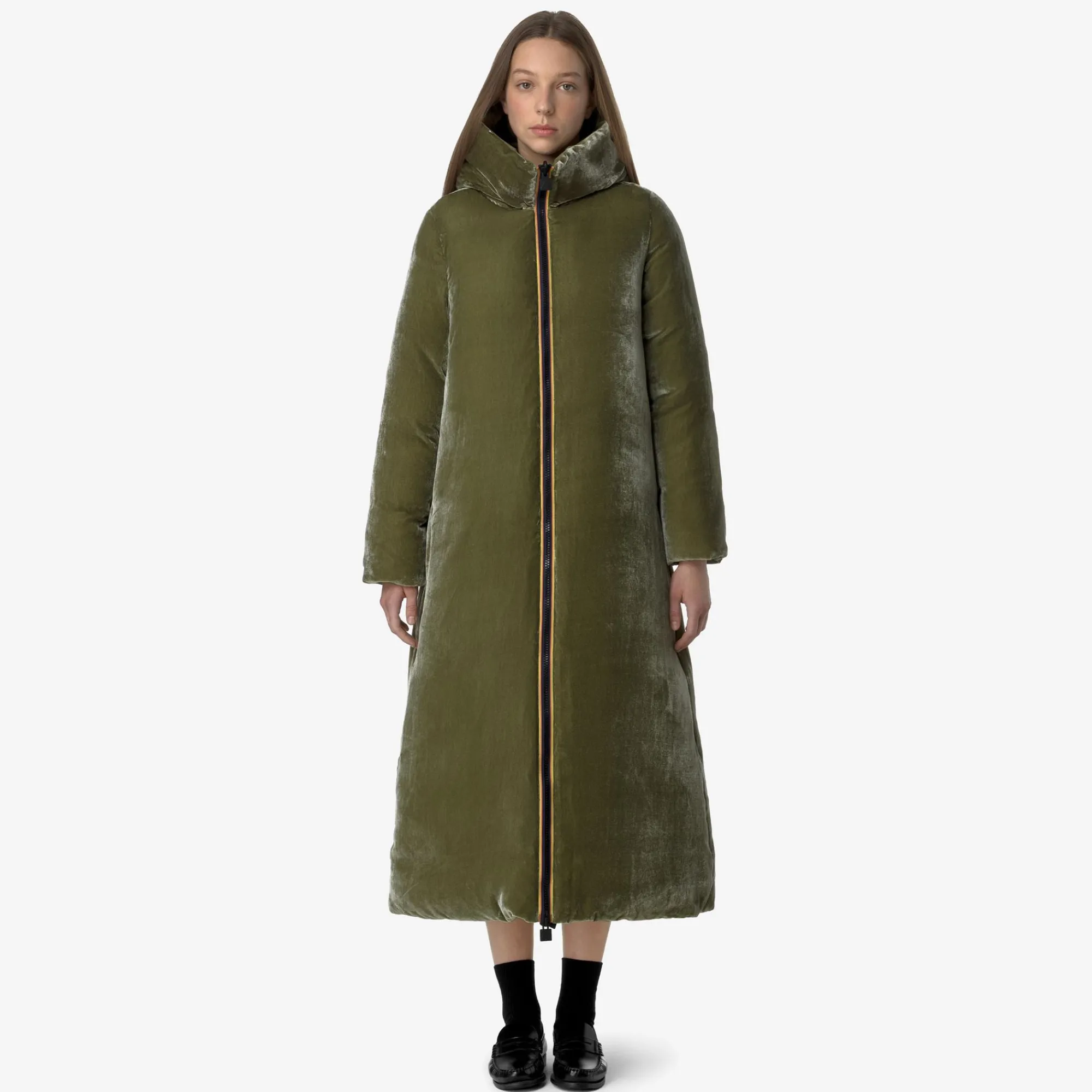 Discount K-Way ORLEN VELVET THERMO REVERSIBLE Greenwinter