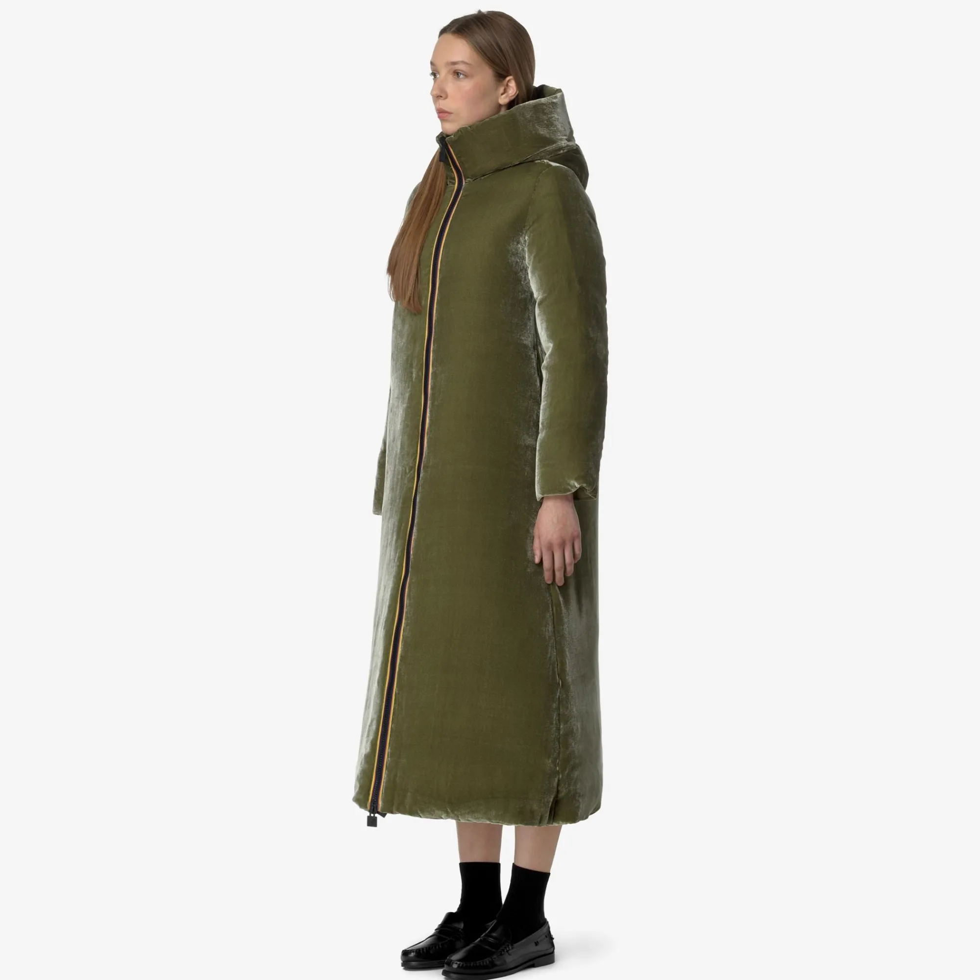 Discount K-Way ORLEN VELVET THERMO REVERSIBLE Greenwinter