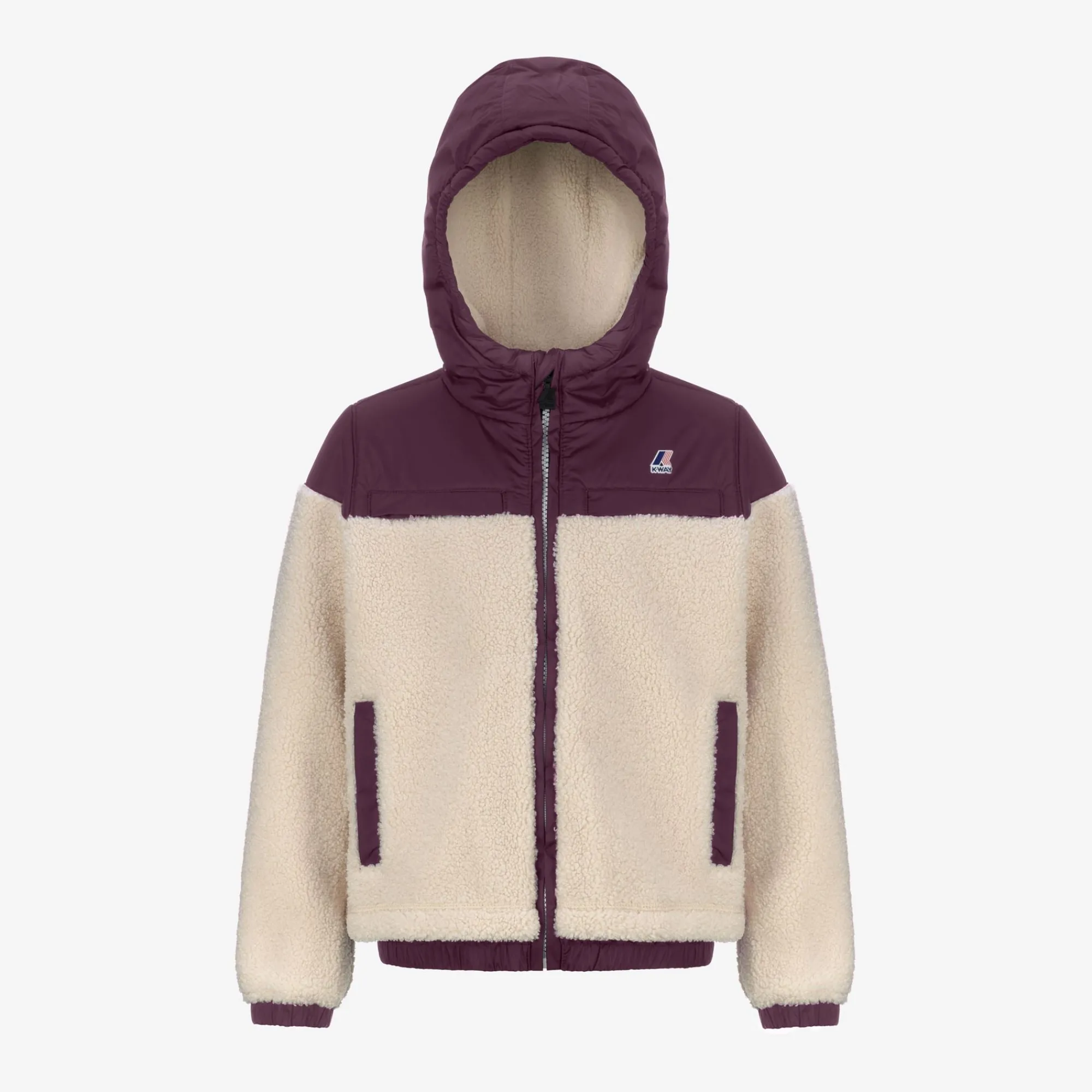 Discount K-Way P. JILDAZ ORSETTO Ecru