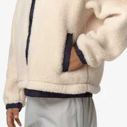 Discount K-Way P. JILDAZ ORSETTO Ecru