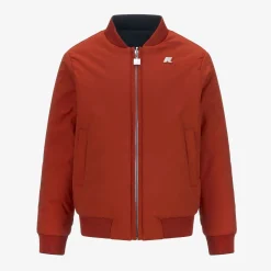 Sale K-Way P. AORELIAN ST WARM REVERSIBLE Bluedepth-redpompeian