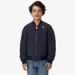 Sale K-Way P. AORELIAN ST WARM REVERSIBLE Bluedepth-redpompeian