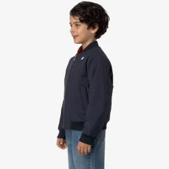 Sale K-Way P. AORELIAN ST WARM REVERSIBLE Bluedepth-redpompeian