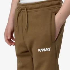 Sale K-Way P. BUVEL PC LETTERING Brownc-blackp