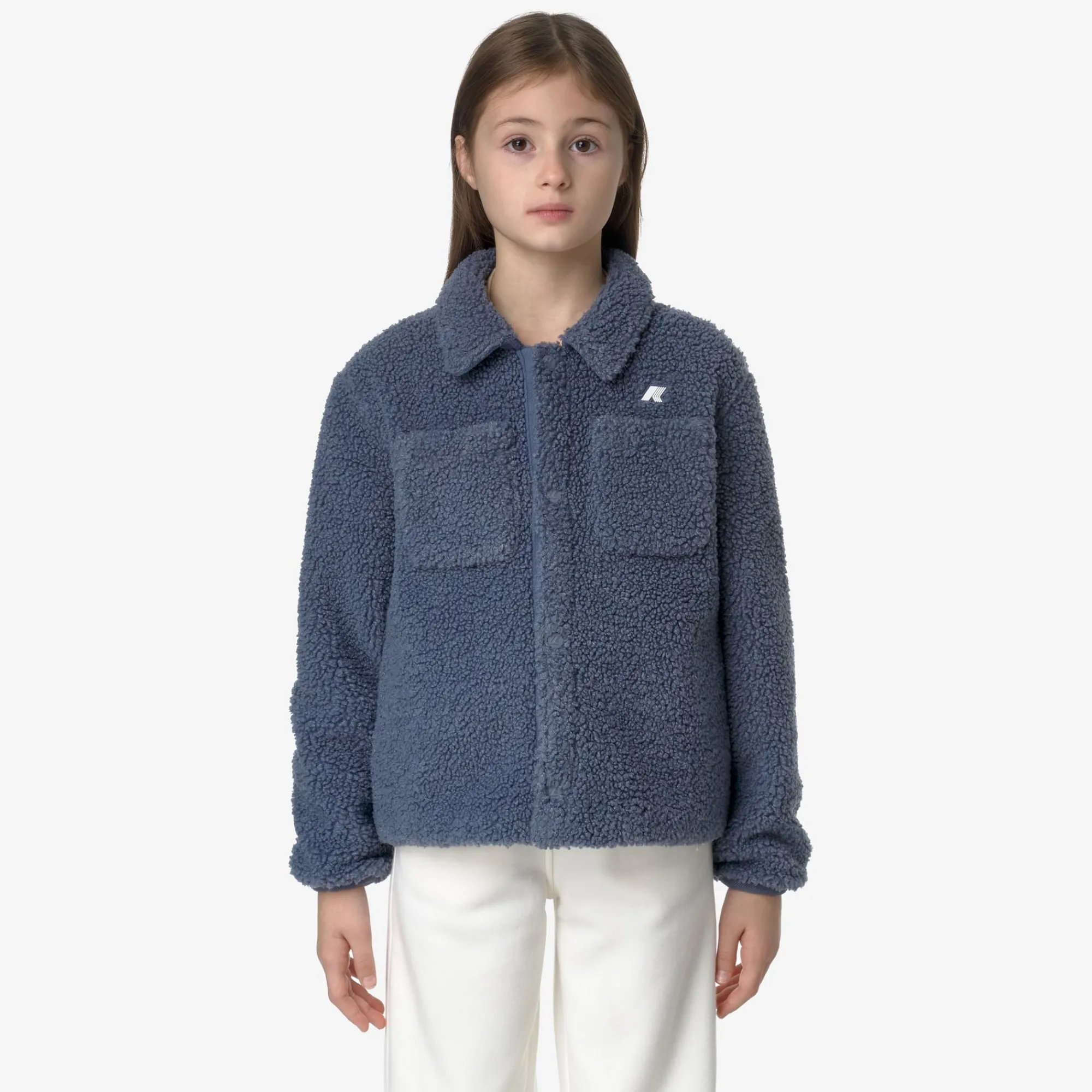 New K-Way P. CAMERON SHERPA POLAR Greybluea-greybluea