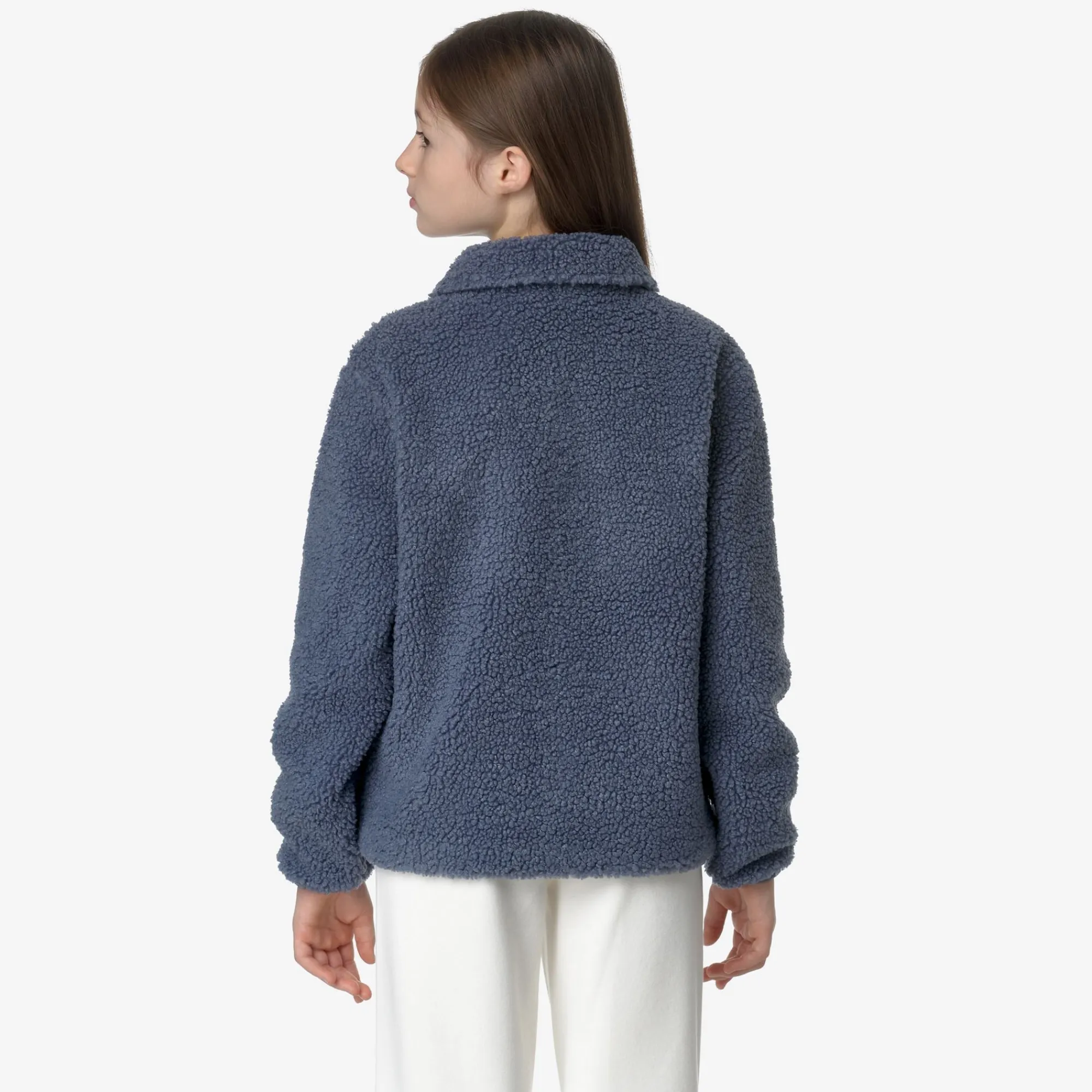 New K-Way P. CAMERON SHERPA POLAR Greybluea-greybluea