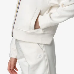 Outlet K-Way P. CARMY Whitegardenia