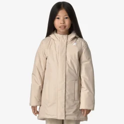 Discount K-Way P. DENISE SOFT TOUCH MARMOTTA Pinktint-greygoat