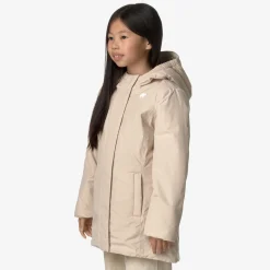 Discount K-Way P. DENISE SOFT TOUCH MARMOTTA Pinktint-greygoat