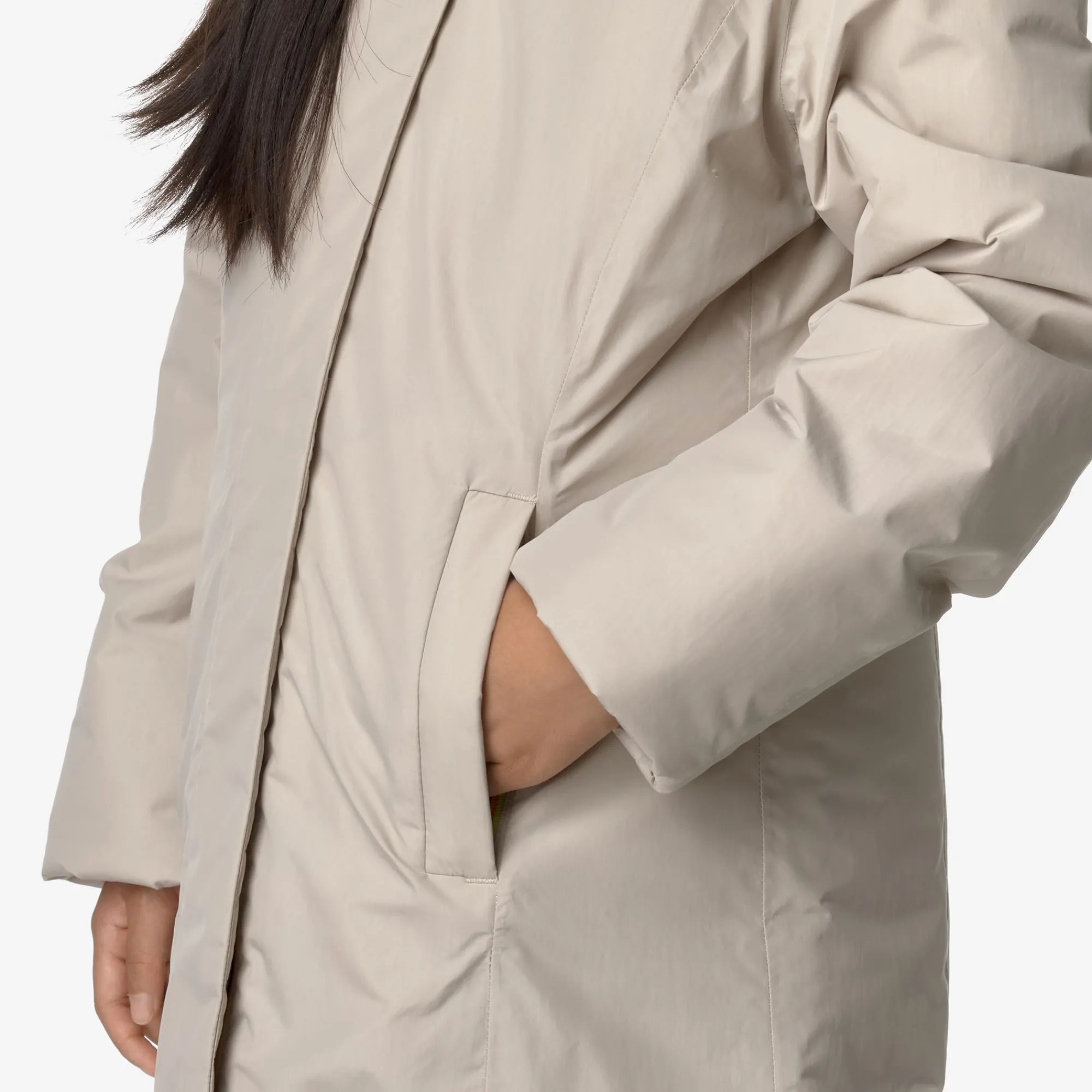 Outlet K-Way P. DENISE SOFT TOUCH MARMOTTA Beigeg-greyb